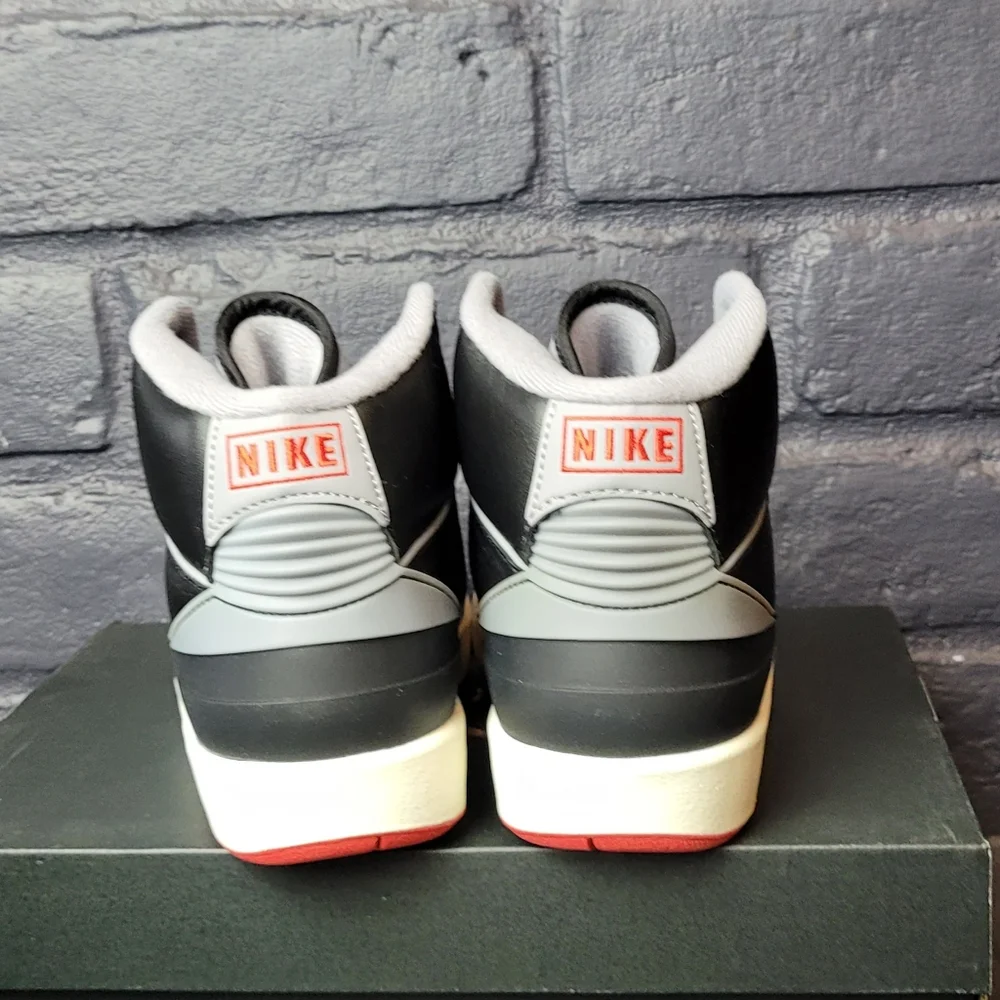 Nike Air Jordan 2 Retro Black Cement Mens & GS DR8884-001 New Size 6